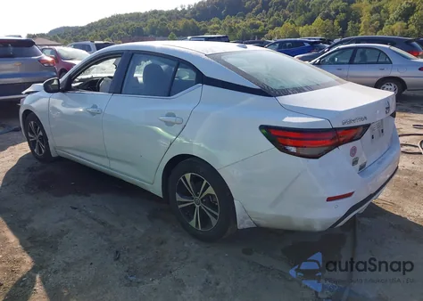 2022 Nissan Sentra Sv Xtronic Cvt z USA, uszkodzony, nr VIN 3N1AB8CV6NY306513